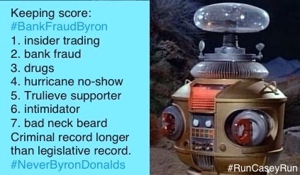 KilkennyTek's tweet photo. @FloridaGOP @ByronDonalds Uh-oh, #BankFraudByron going full extortion (blackmail needs a letter) warning Bitcoin, et al that they better get their protection payments in to #CesspoolSusie Wiles. He’s an empty suit like #GreaseFireGavin Newsom in CA. #ByronNewsom #FlaPol https://t.co/k0AmXV1dHq