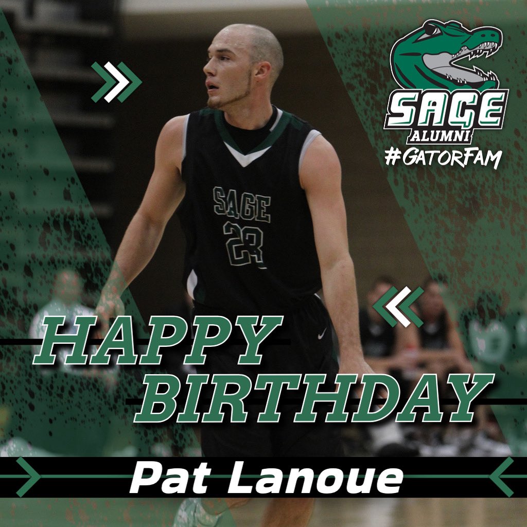 Sage_Hoops's tweet image. Sage Nation, please join us in wishing a Happy Birthday to former Gator guard, Pat Lanoue! Enjoy your day GatorFam!