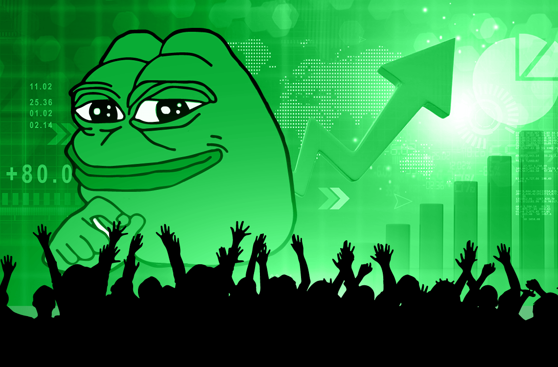 $PEPE is the token of the people. 

It IS the chosen meme coin.

LIKE if you agree.

NEVE FADE THE FROG. 🐸

<a href="/pepecoineth/">Pepe</a>