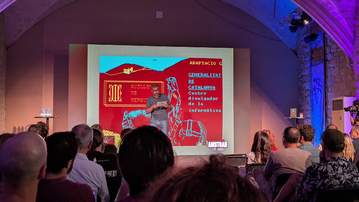 Gameloft_Spain's tweet image. Yesterday we joined #PassemPantalla, a key event celebrating the Catalan gaming industry and the 40th anniversary of "Guillem de Berguedà", the first video game in Catalan!
Panels, data, and local pride made it clear: Catalonia isn’t just making games, it’s making its games.