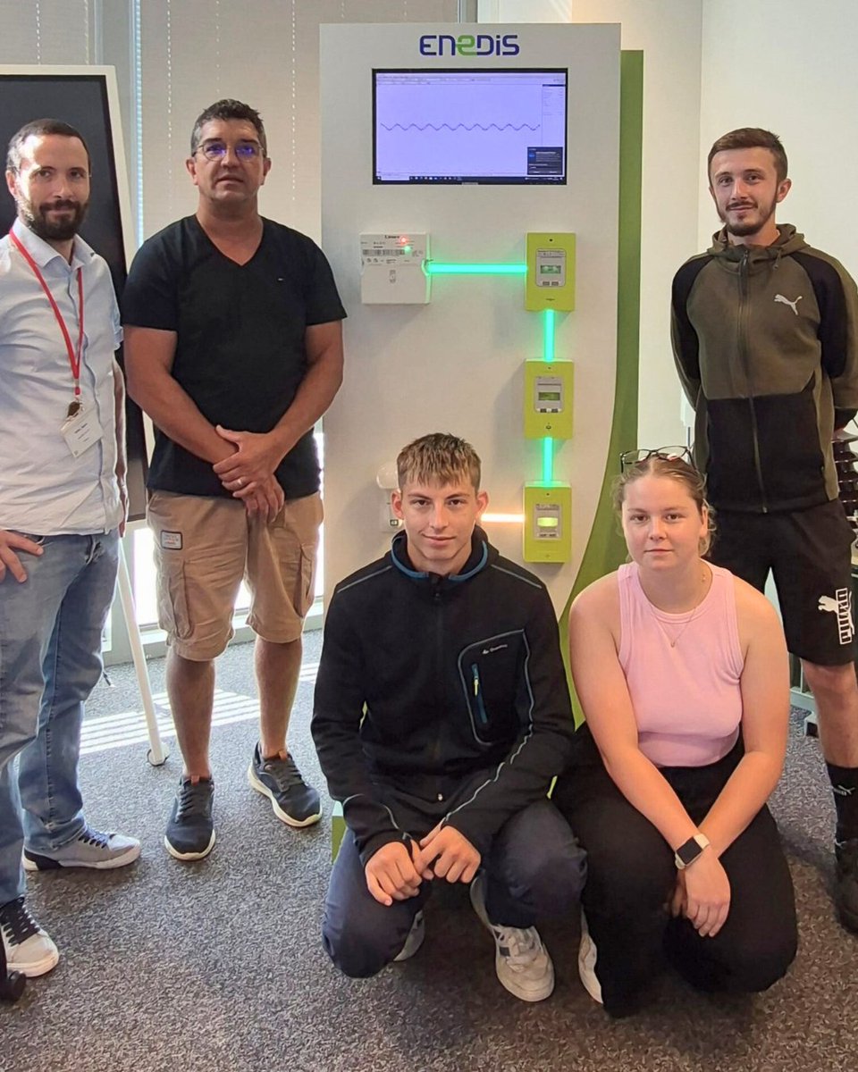🌟[NOS APPRENTI•E•S ÉLECTRICIEN•NE•S BRILLENT À PARIS]⚡️
Mathéo, Maelenn et Maxence - site de #Marzy ont terminé 5ème sur 18 équipes au Championnat National #FEDELEC ! 
Ils ont tout donné ! 🔥👏
&amp; une expérience unique : visite LAB <a href="/enedis/">Enedis</a>
#apprentissage #cfa #batiment