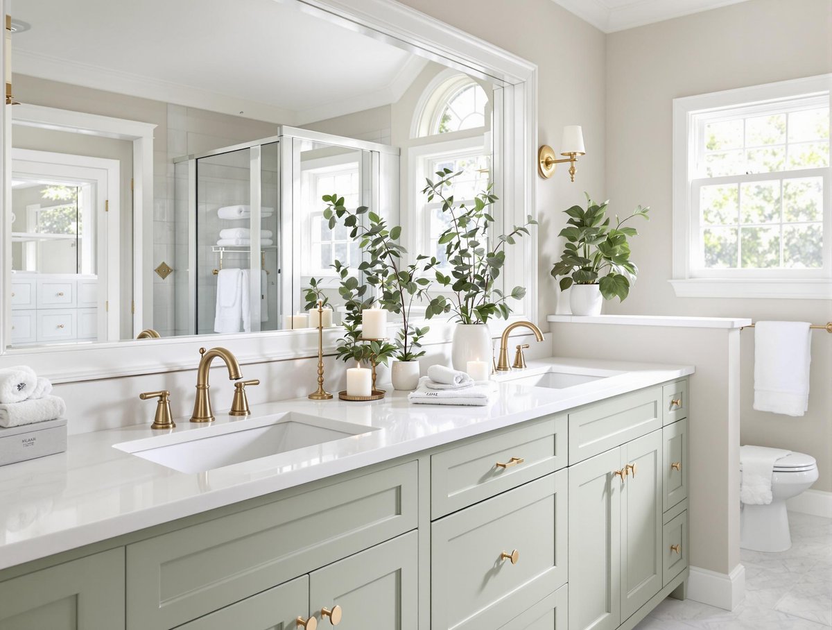 dfwStoneWorks's tweet image. #PlotTwist: Your bathroom can be your new favorite room!🛁

This #MasterBath screams 'personal spa day, every day.' This #Vanity = 😍
Your morning routine deserves this #LevelOfLuxury!
🌟Transform your space:214-447-7333

#RyanMorganRES #DFWStoneWorks #BathroomGoals #LuxuryDesign