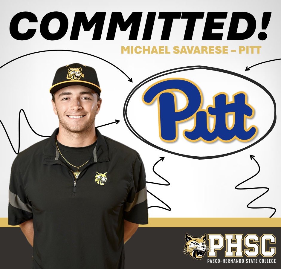 AthleticsPHSC's tweet image. COMMITTED. Michael Savarese has committed to the University of Pittsburgh!
PHSC Athletics wishes you the best of luck in your future endeavors. Go Bobcats! 😼
#BackTheCats 🐾