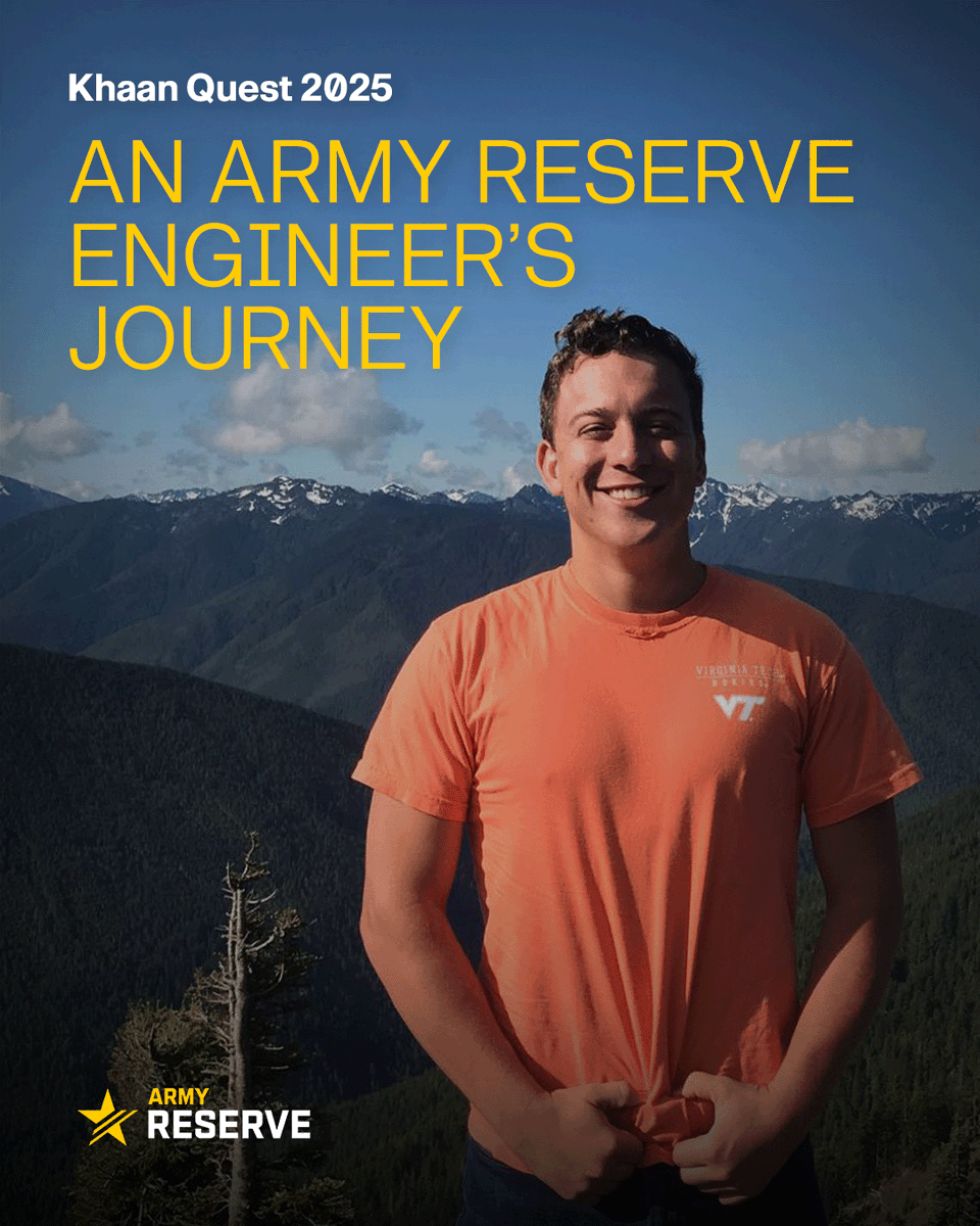 USArmyReserve's tweet image. “Many Soldiers don’t believe they can see the world with the U.S. Army Reserve. However, I have been afforded the opportunity to go to multiple countries, like Germany and Mongolia...”
➡️ spr.ly/600244DVs