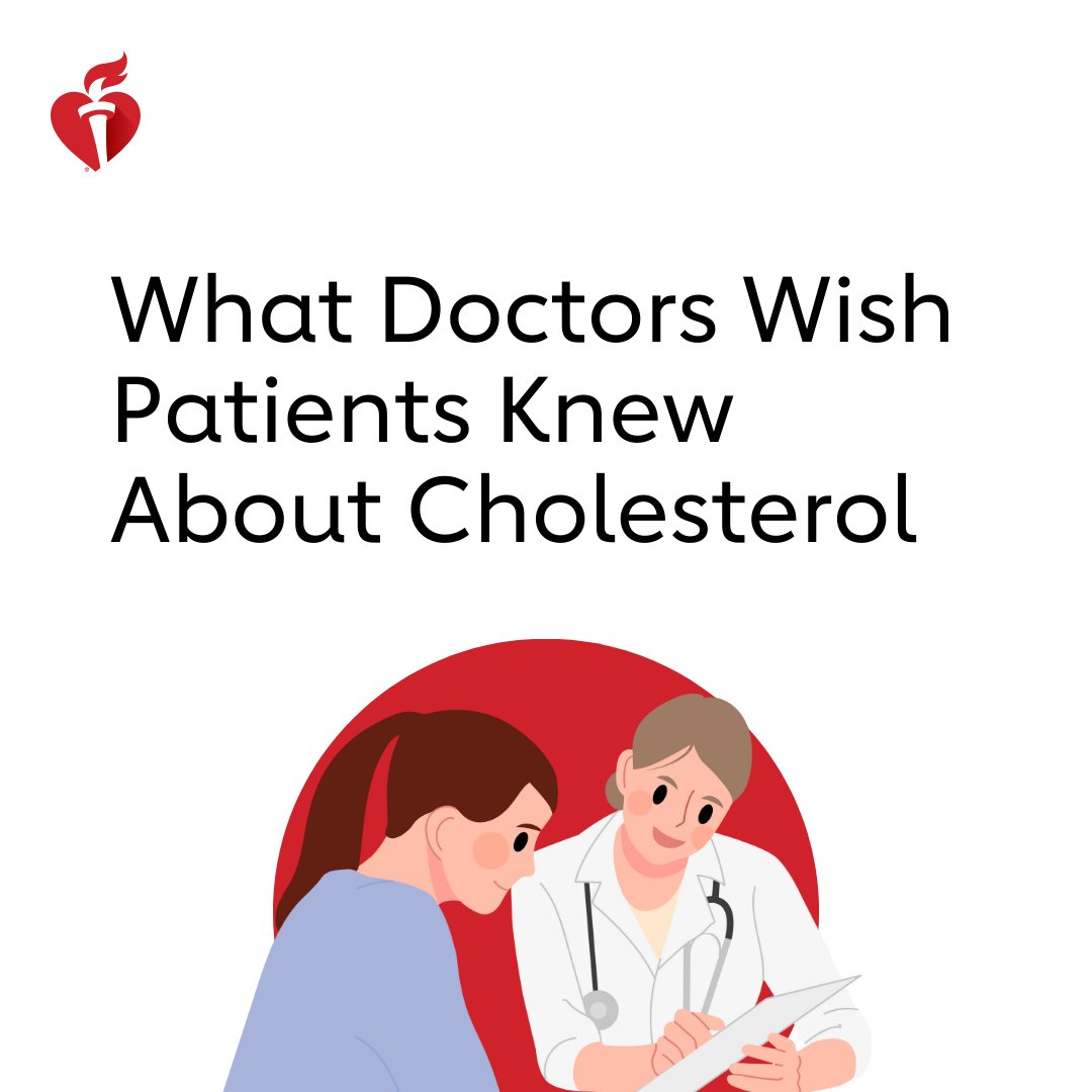 GoRedForWomen's tweet image. We all have cholesterol. In fact, we need it to function. But too much of the wrong kind—LDL (bad) cholesterol— can raise the risk of heart attack and stroke. Talk to your doctor about your cholesterol numbers, especially LDL.