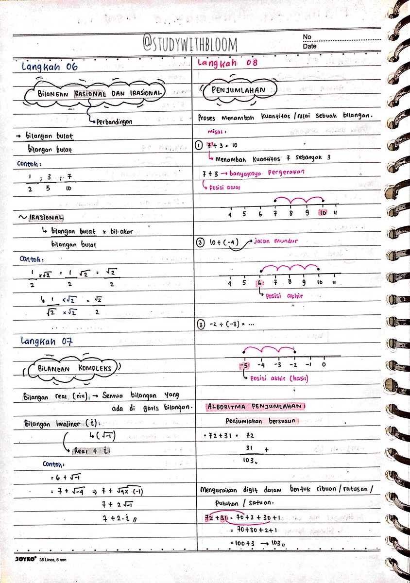 studywithbloom's tweet image. ⋆˚𝜗𝜚˚⋆CATATAN FUNDAMENTAL MATEMATIKA 
| bagian 001-008 |

like and rt yaa!🫶🏻

#studywithbloom jejak💌

#studytwt #snbt2026 #fundamental #AMBISVERSE