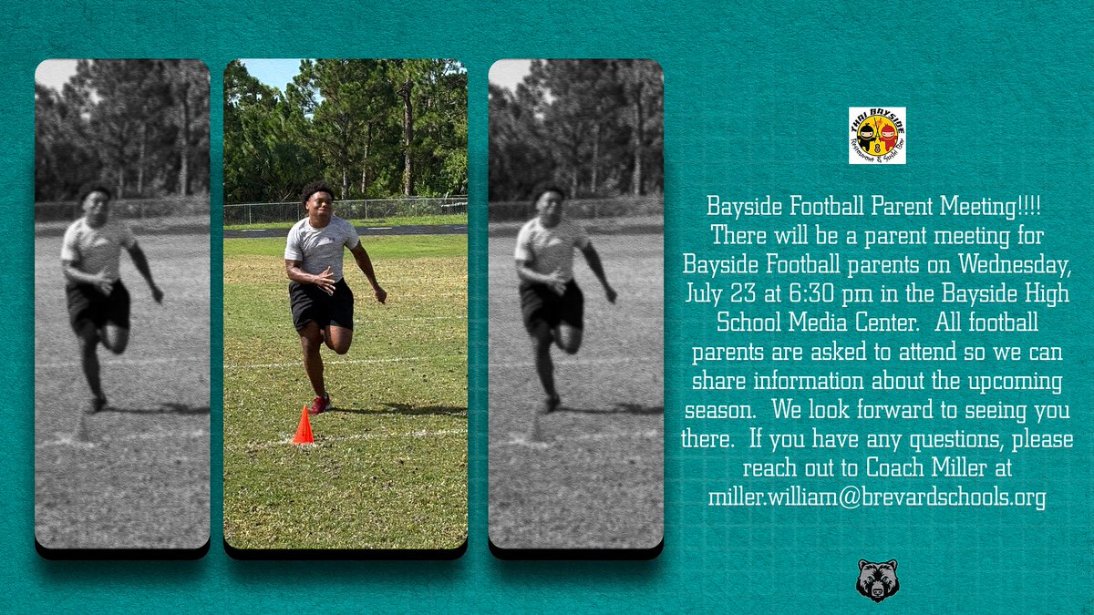 Important Information for the upcoming football season. #WeOverMe