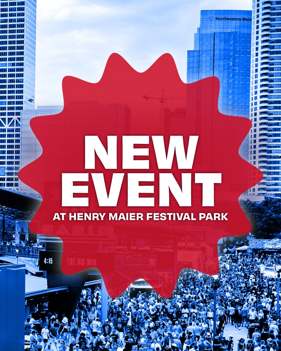 Summerfest's tweet image. Mark your calendars, Milwaukee! Oktoberfest is coming to Henry Maier Festival Park this October 3 to 5.🎉
Join us on the lakefront for a weekend full of traditional music, dancing, and food!🥨🍺
🎟️ Grab your tickets now : oktoberfest.sfgrounds.com