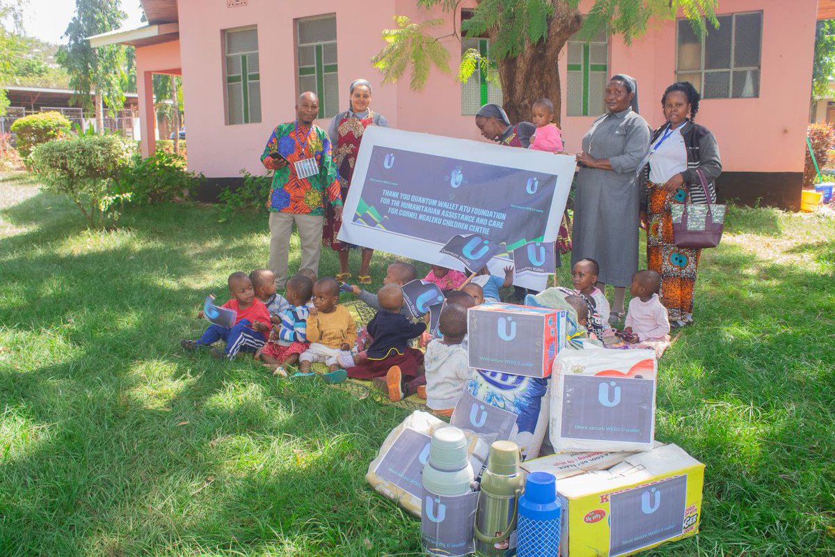 Quantum_ATS's tweet image. 【Quantum Wallet ATU Foundation Humanitarian Initiative】
🇹🇿 🇹🇿 We are honored to announce that the Quantum Wallet ATU Foundation has successfully launched its first on-site humanitarian mission at the Cornel Ngaleku Children’s Center in Tanzania
💞This initiative aims to…