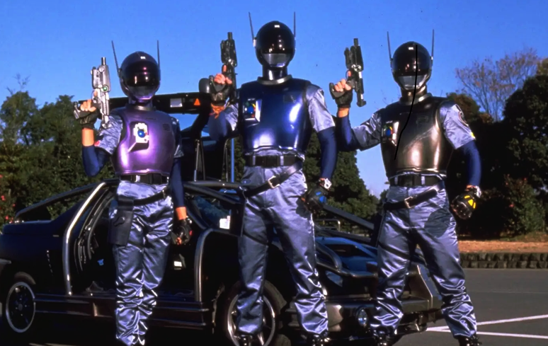NoriNinomiya's tweet image. Para @almatoku79, @blogdaileon e @tokudocbr,
E se... o Blue Swat (1994), tivesse passado no Brasil 🇧🇷!?
Ano do Japão 🇯🇵: 1994
Emissora que deveria ter exibido: @redemanchete9
Época: 1997
#ブルースワット