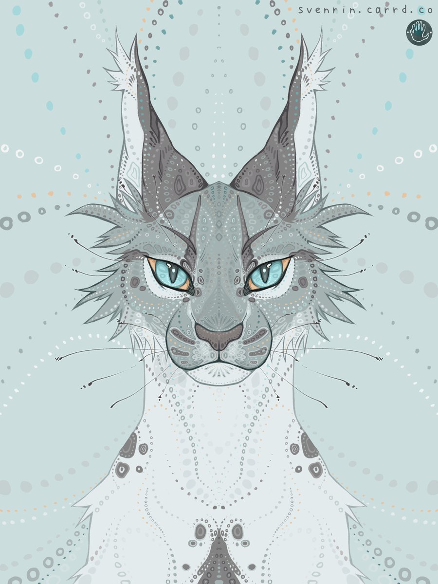 Svenrin_'s tweet image. artfight attack on @Finchwing !!

thought my dot work/trippy style was perfect for this character 😌

#Artfightteamcrystals #artfight2025 #artfight