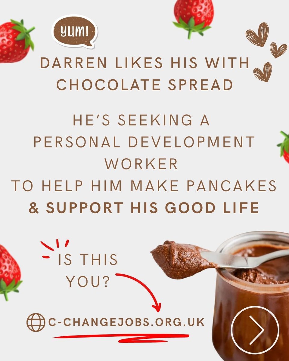 cchangescotland's tweet image. 🚶🌦️ Meet Darren – a fun, determined young man from Blantyre who *loves* the outdoors, rain or shine! 🌈

He’s expanding his team and looking for the right people to walk alongside him on his journey. 💫

Could that be you? 💙

#JoinDarrensTeam #SupportWork  @JCPinScotland