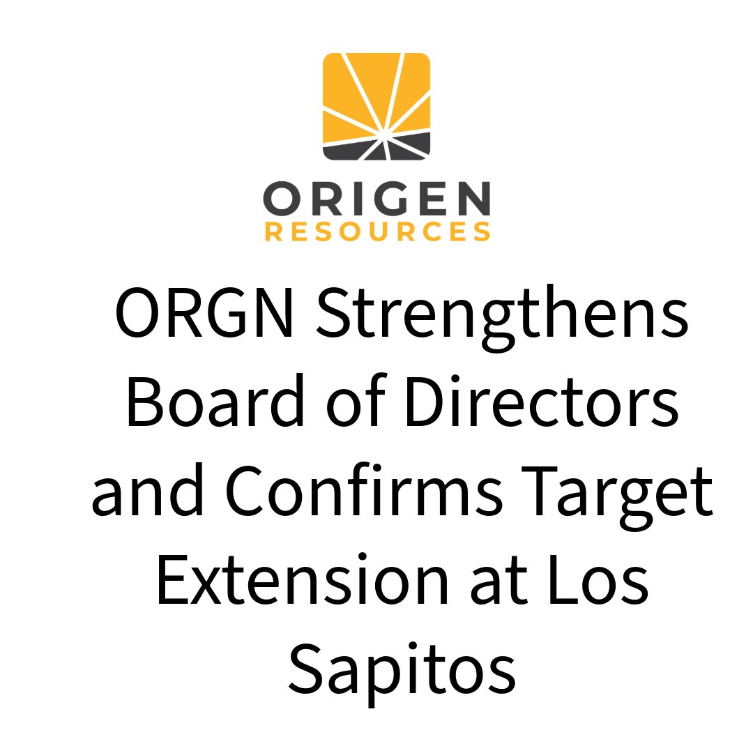 OrigenRes's tweet image. 📢 Origen Resources (CSE:ORGN) strengthens its board with lithium heavyweight Paul Chung (ex-Patriot Battery Metals) and expands targets at its Los Sapitos Lithium Project 🇦🇷 with promising new clay zone results up to 654 ppm Li.
Full news: zurl.co/NxBrR  #Lithium…