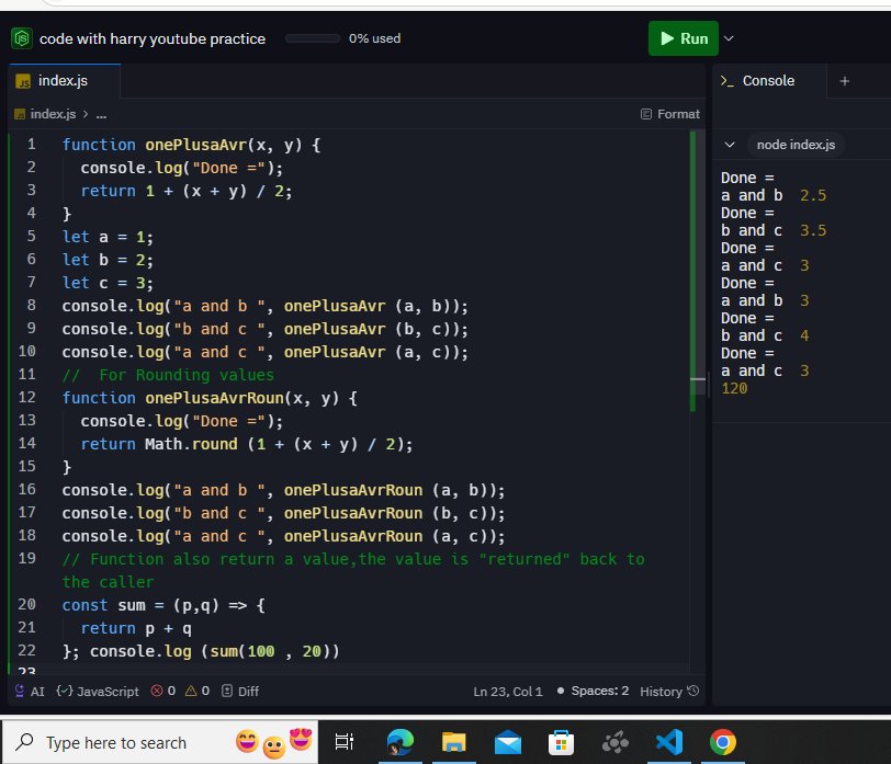 Nandhinishri100's tweet photo. Day 4 of #100daysofcode .🚀🎯
Today I boosted my brain🧠in JavaScript studies.
💠Loops.
💠Functions.
💠Strings & String interpolation.
I switched platform to try this 👇which is IDE (https://t.co/36SGCdyDQa)
#webdevelopment #HTML #CSS #CodingAdventures
#Replit https://t.co/EdL0eO0l8o