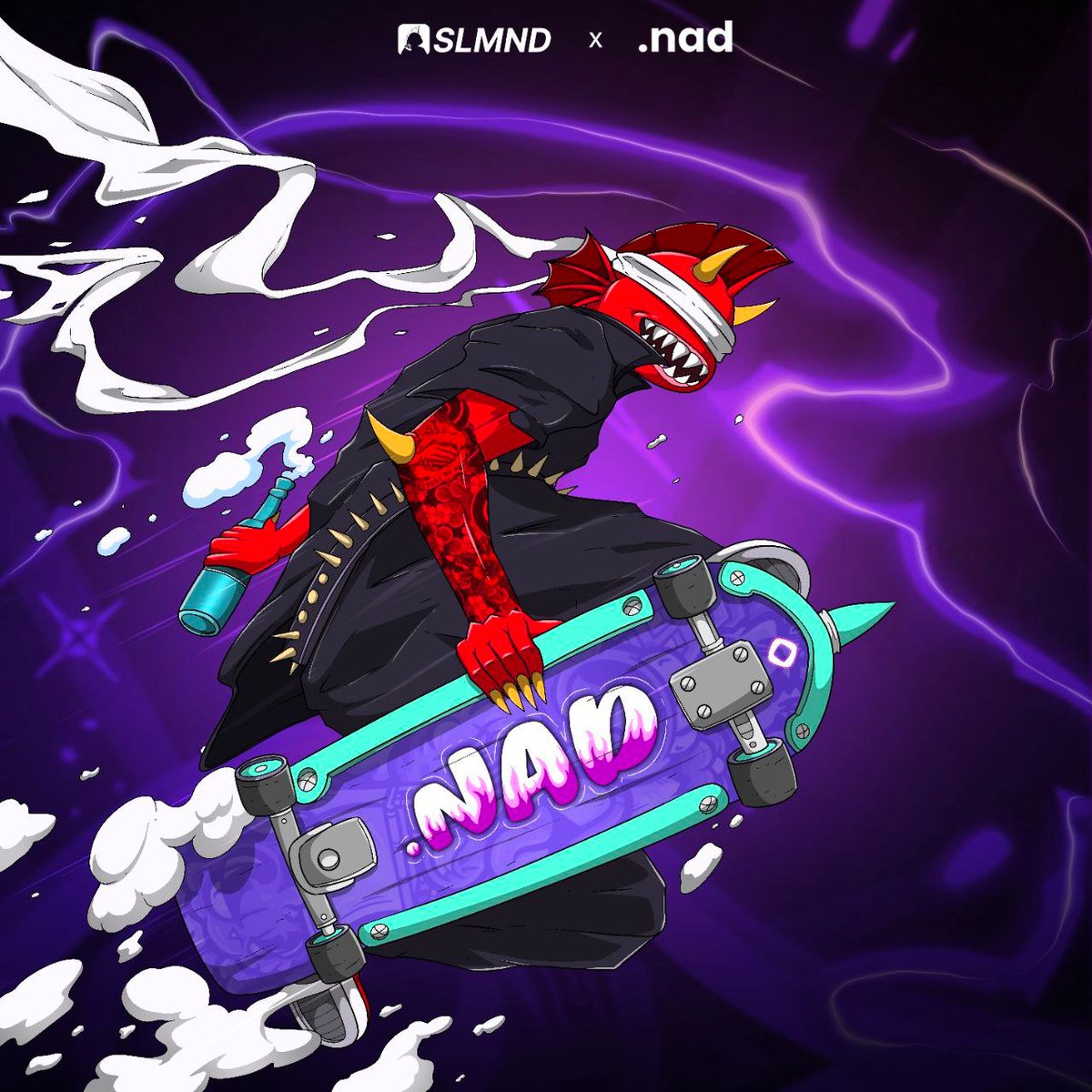 NadDomains's tweet image. Nad Name Service x SLMND
We’ve officially entered the SLMND realm and partner with our friends at @slmndNFT
To celebrate this special collaboration, we're giving away 10 Nadlist and 10 SLMND GTD WLs.
All you have to do is:
🔸Like & RT and tag your fishing friends
🔸Follow…