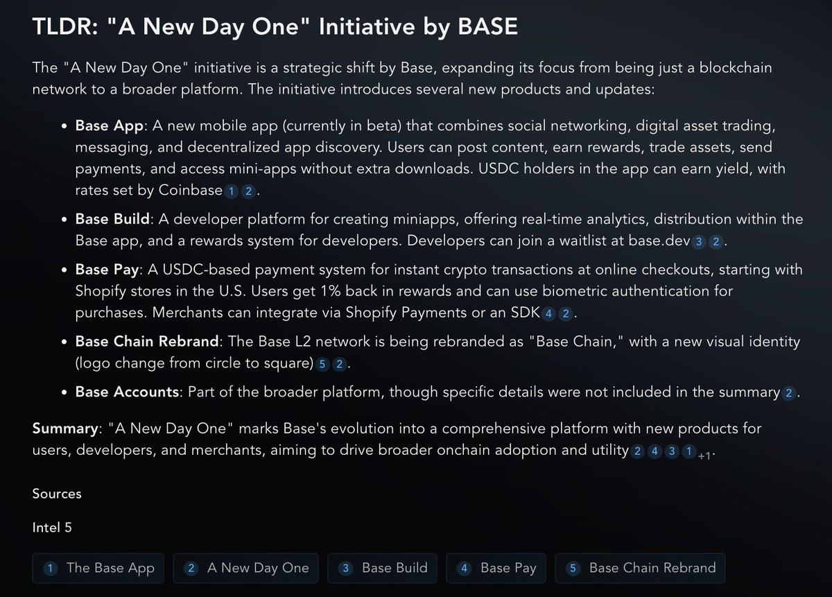 Missed the @Base livestream?

Messari’s Copilot has you covered 👇