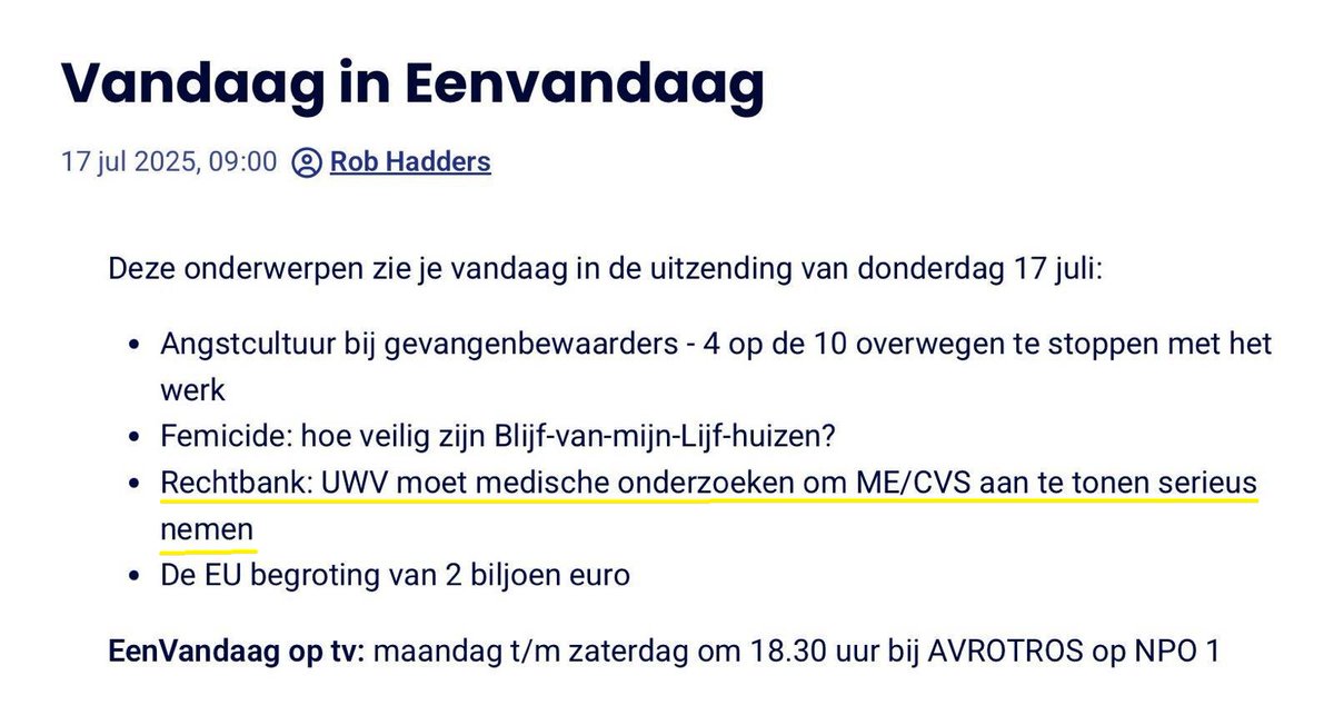 Steungroep ME (@steungroepme) on Twitter photo 