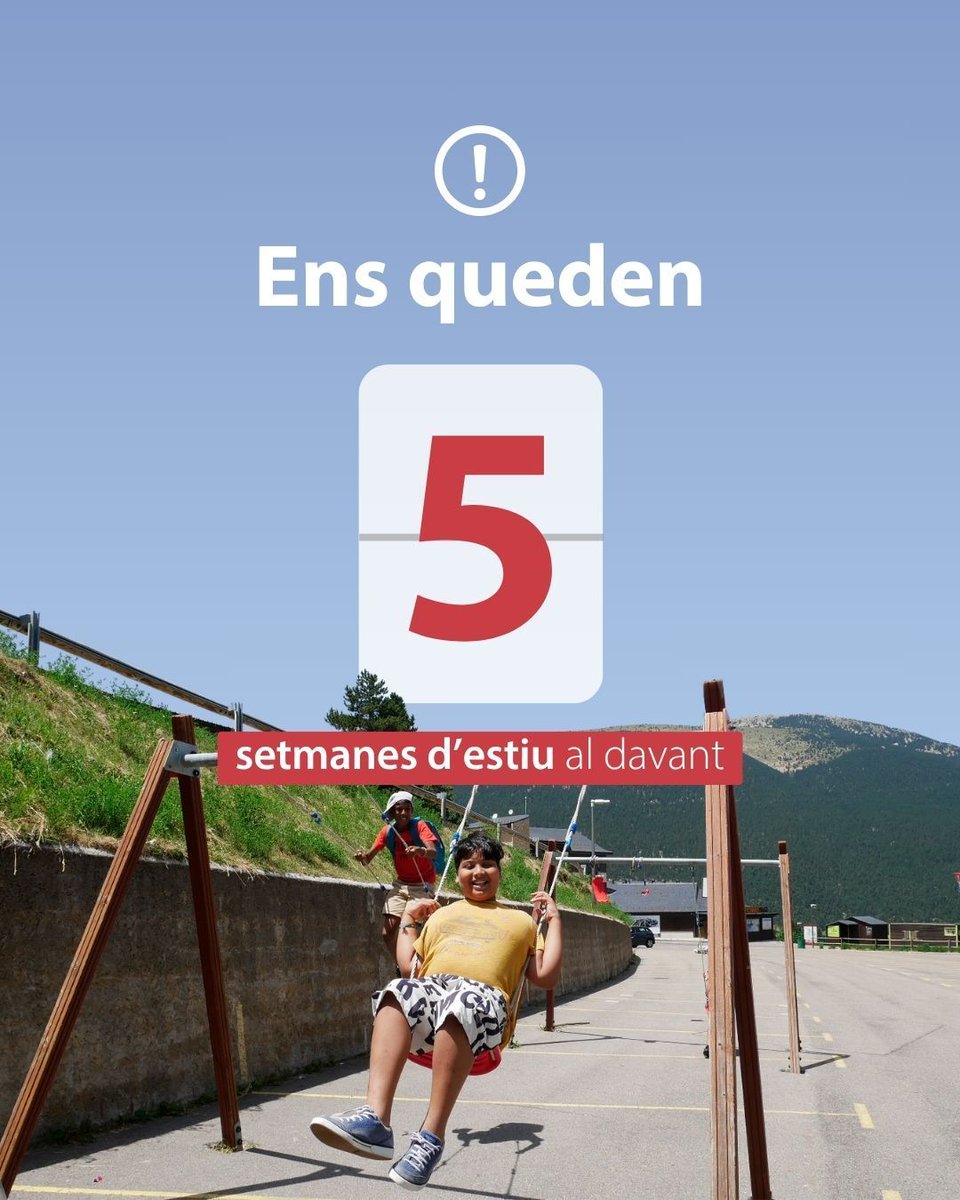 🟠 Ens queda molt estiu al davant, i encara han de passar moltes coses al Casal!

☀️ Aviat marxem de colònies i campaments del torn de juliol, i ens queda tot l'agost amb més activitats i més colònies! 

🙌  Col·labora i activa els factors de protecció➡️ casaldelsinfants.org/donatius-estiu/