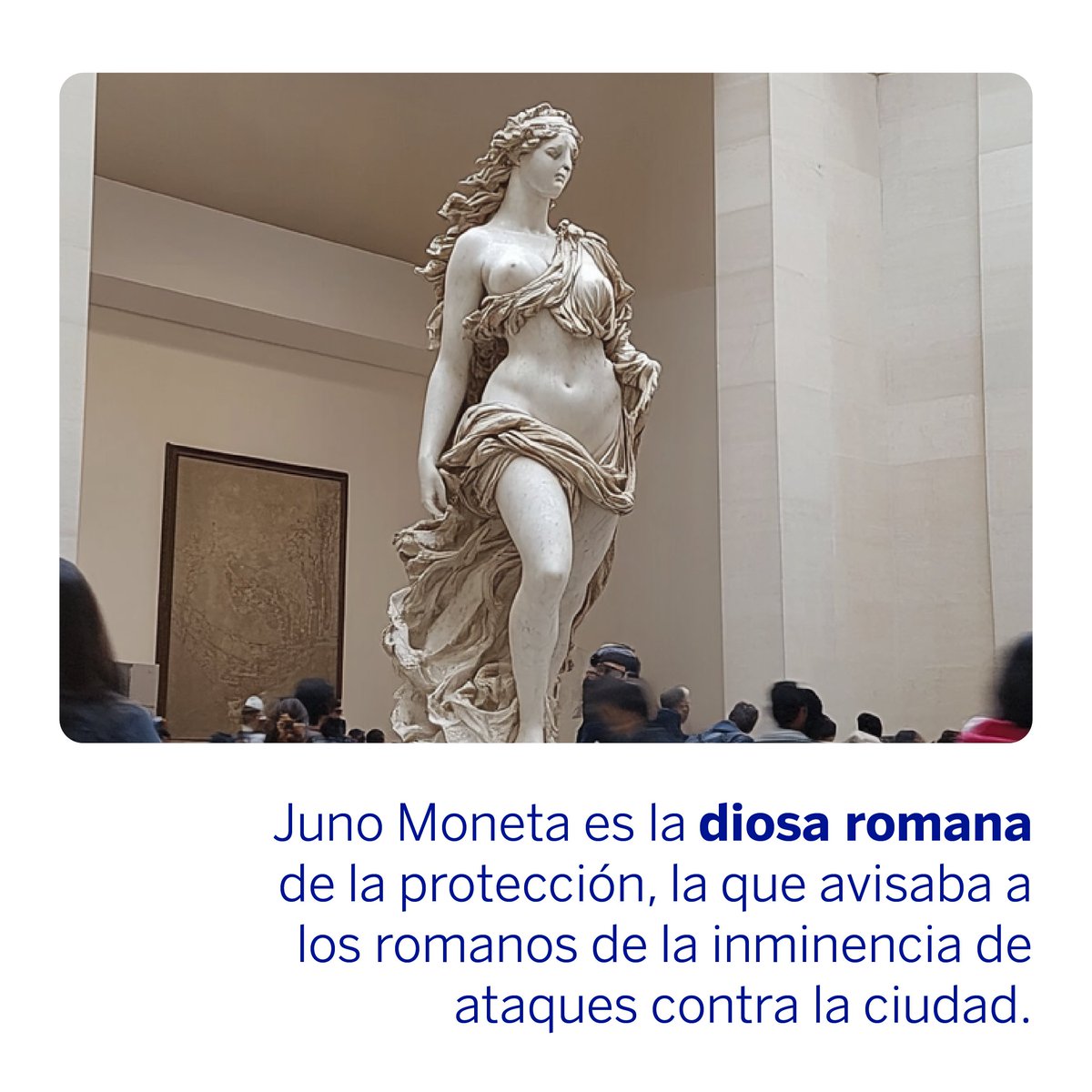 bbva's tweet image. 🪙 ¿Sabías que la palabra “moneda” nació en un templo romano? Su origen está ligado a una diosa y a una historia con mucho más significado del que imaginas.
En BBVA creemos que entender el valor del dinero también pasa por conocer de dónde vienen las palabras y lo que cuentan…