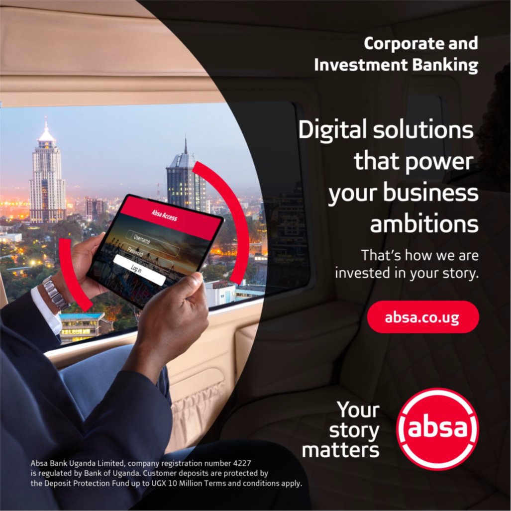 AbsaUganda's tweet image. Absa Access is a digital banking platform that provides world class security and 24/7 access to your entire business portfolio across multiple channels - giving you the power to be more responsive and better equipped to turn your business ambitions into a story of success.…