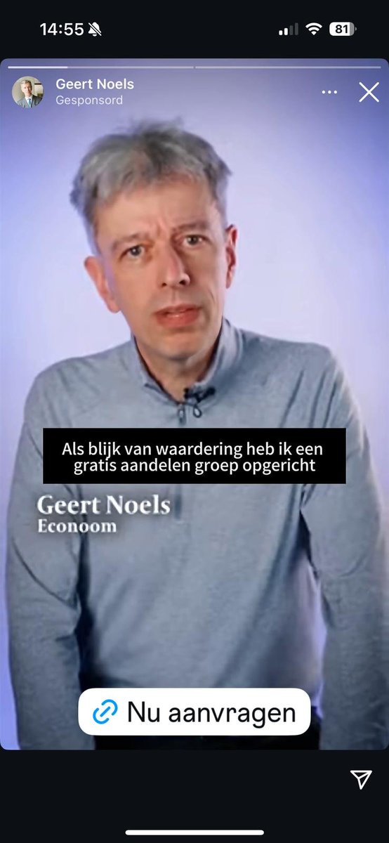 GeertNoels's tweet image. Er is een fake publiciteit op Facebook en Instagram met AI gemaakt. Je kan makkelijk herkennen dat het fake is ;-)
- gebrekkig Hollands met kunstmatig Antwerps sausje
- ik beloof geweldige returns (!)
- alles gratis!
Gelieve te melden! Dank aan @tijd en anderen.