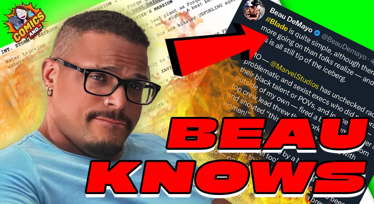Comics And… (@comicsand_) on Twitter photo 🚨🚨TODAY @ 12pm EST🚨🚨
WHAT REALLY HAPPENED BEHIND THE SCENES BETWEEN DISNEY MARVEL AND X-MEN 97 CREATOR BEAU DEMAYO? youtu.be/WnjQ0-KD11c"At the end of the day, the quality of the work speaks for itself." - <a href="/BeauDemayo/">Beau DeMayo</a>
I had the absolute pleasure of sitting down with Beau 🚨🚨TODAY @ 12pm EST🚨🚨
WHAT REALLY HAPPENED BEHIND THE SCENES BETWEEN DISNEY MARVEL AND X-MEN 97 CREATOR BEAU DEMAYO? youtu.be/WnjQ0-KD11c"At the end of the day, the quality of the work speaks for itself." - <a href="/BeauDemayo/">Beau DeMayo</a>
I had the absolute pleasure of sitting down with Beau