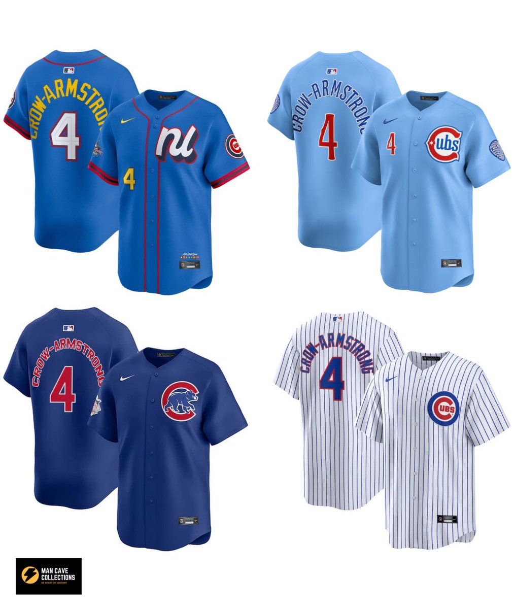 GIVEAWAY: Pete Crow-Armstrong jersey (winner decides style/size) 🔥

Retweet by midnight on Sunday to be entered to win. (must be following us to win)

Tag a Cubs fan below for an extra entry! 🐻