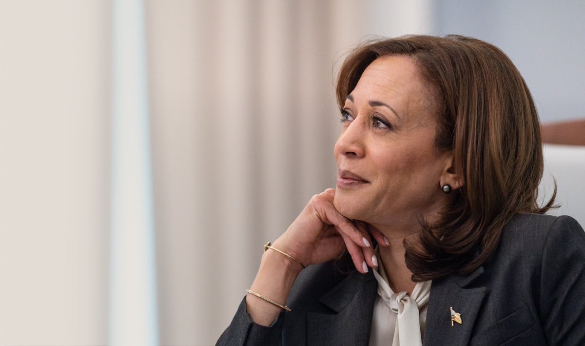 Maga_Trigger's tweet image. On a scale of 1-10 how much better off would we be if Kamala Harris was President?