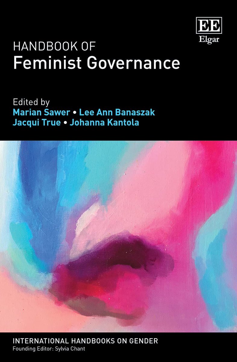 PoliticsGenderJ's tweet image. 📢 New #PAG21 Book Review 📚
Lena Wängnerud & Valeriya Mechkova review Handbook of Feminist Governance, a book for both scholars and practitioners, edited by @MarianSawer, @leeannbanaszak, @JacquiTrue & @johanna_kantola.
buff.ly/DVb3FVJ