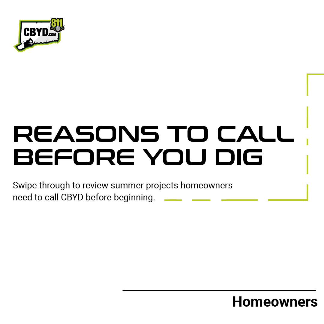 CBYD811's tweet image. Fewer than half of Americans believe they need to call 811 before digging—but they should.
Projects like planting or fence building can cause damage if you don't check first. Call 811 before you dig.
Learn more at CBYD.com
#CBYD #CallBeforeYouDig #SafeDigging