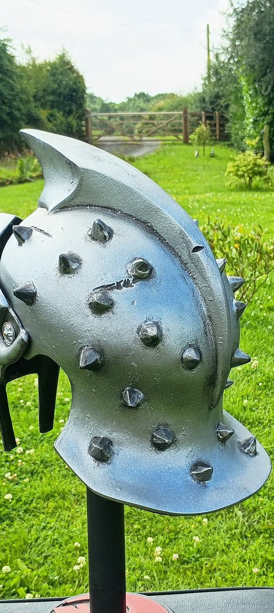 Hi, please check out Gladiator Maximus helmet out. This was sculptured by Chris and we are selling these on the website newimage-prop-replicas.co.uk
Please share as we count on all the shares and feedback to get our helmets out there, many thanks Joanne