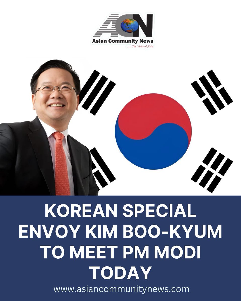 skahuja13's tweet image. South Korea ๐ค India โ Strengthening ties for a brighter future! ๐ฎ๐ณ๐ฐ๐ท
Former PM Kim Boo-kyum arrives in Delhi for key talks with PM Modi and EAM Jaishankar. Big steps ahead in defense, culture & workforce partnerships! ๐๐"
๐ #IndiaKorea
Read more ๐๐ป
asiancommunitynews.com/korean-specialโฆ