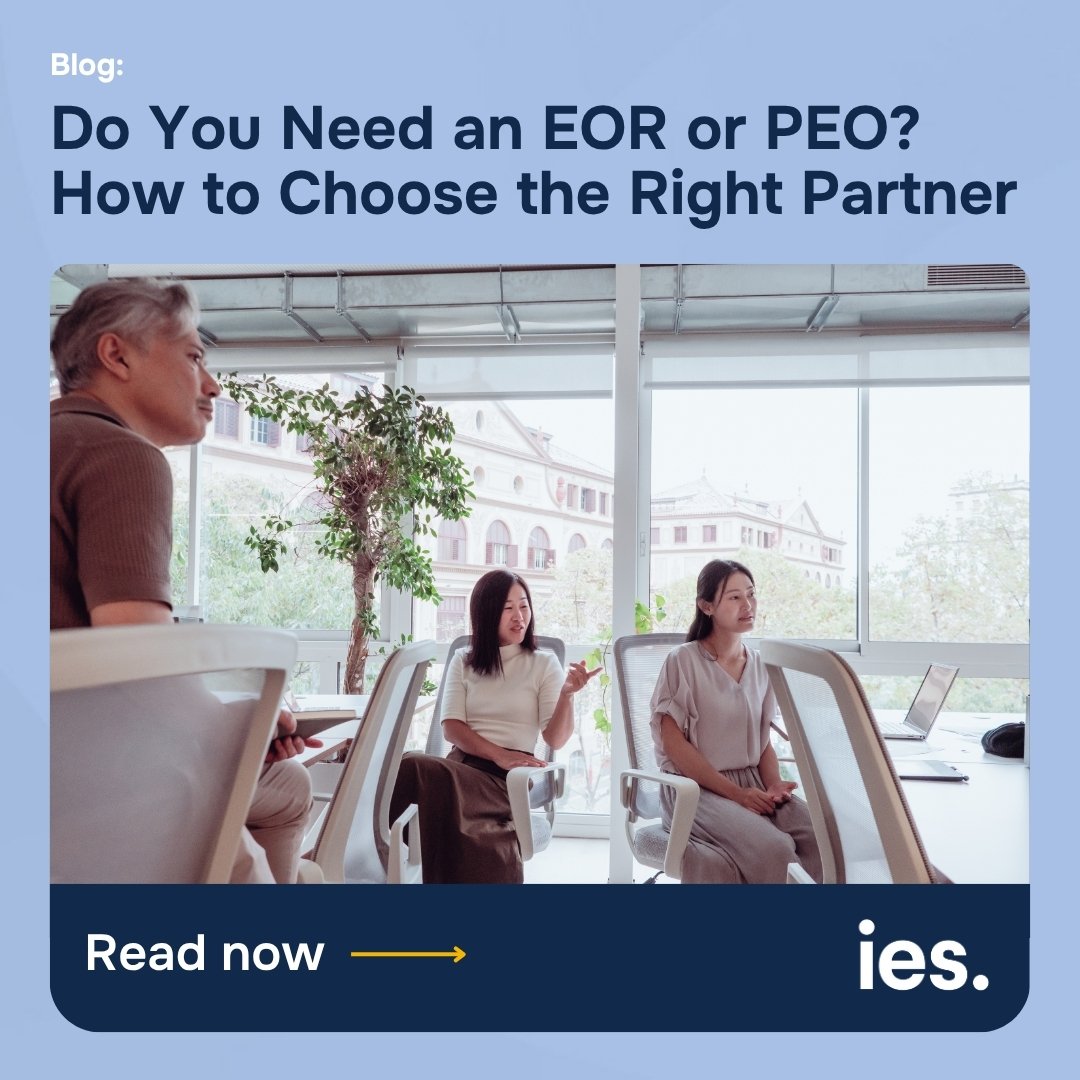 PeterLimone's tweet photo. #EOR or #PEO — which is right for your business?

As your team expands across states or borders, choosing the right #HR, #Payroll &amp; #compliance partner is critical. Learn the key differences here:
https://t.co/WUwegAINGm

@InnovativeES #IES #EmployerOfRecord #GlobalEOR https://t.co/lQoTaRq6Ag