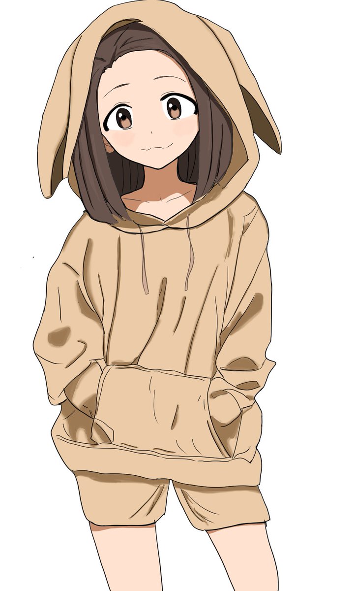 pryyyj's tweet image. 描いてきた中で兎パーカーお気に入りかも
やっぱり透子可愛い

#明日ちゃんのセーラー服
#兎原透子