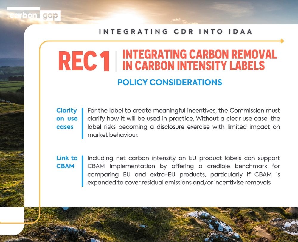 CarbonGap's tweet image. For the Industrial Decarbonisation Accelerator Act to future-proof European industry, it must include carbon removals. We have 4 recommendations for doing so- here's a deep dive into the 1st👇 Here are the rest 👉 carbongap.org/four-recommend…
Beyond climate benefits, permanent CDR…