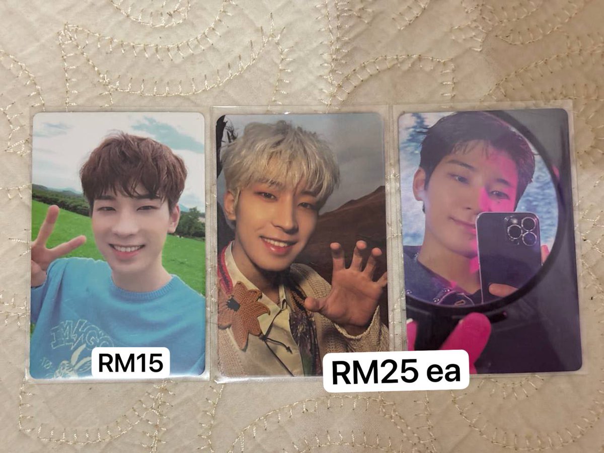 teh_acoustic's tweet photo. HAI KORANG I DH START JUAL PC DGN ALBUM I SO ADA YG KORANG BERMINAT LET ME KNOW YAA .. MOSTLY SVT LAA TPI ADA GRUP YG LAIN JUGA 👇
https://t.co/pAhQCBMOIw…
#PASARSEVENTEEN #PASARSVT #PASARNCT #PASARASTRO #PASARTWICE #PASARAESPA #PASARREDVELVET https://t.co/zdGlm6H7vP