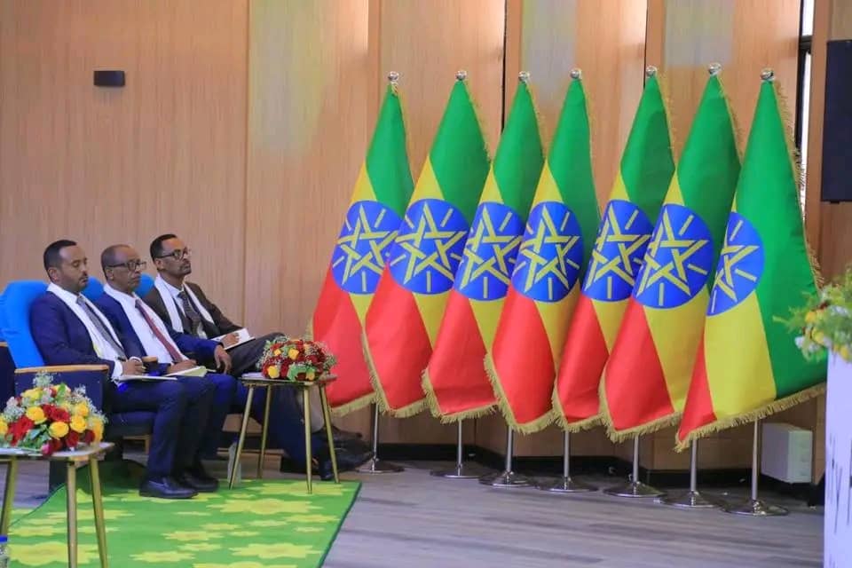 “The joint efforts of our members and leadership made the past year a success,” said H.E. Ato Adem Farah at the conclusion of Prosperity Party’s Annual Review Forum in Dire Dawa, highlighting overall achievements, institutional progress &amp; future goals. #ProsperityParty #Ethiopia