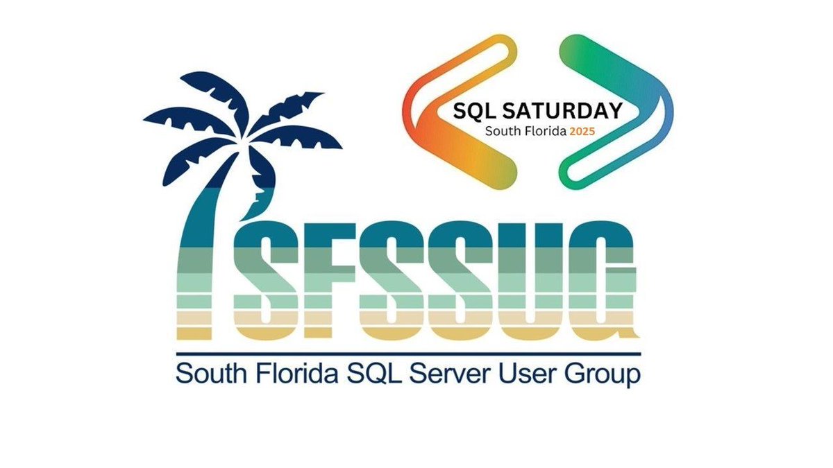 TBSSUG's tweet image. SQL Saturday South Florida is in TWO DAYS!  🌴
Check out the schedule and register here: sqlsaturday.com/2025-07-19-sql… 
I am presenting too 🎉, I hope to see you there! 🙂
#sqlsaturday #sfssug