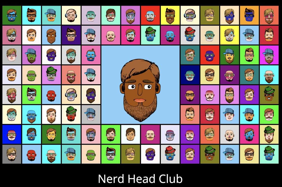 Nerd Head & Nerdette Club tweet media