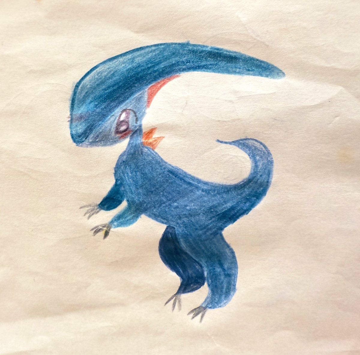 「本人の希望によりアップ。子ども作品。恐竜やドラゴン好きに育っております。」|マツオヒロミ・マガジンロンド発売中のイラスト