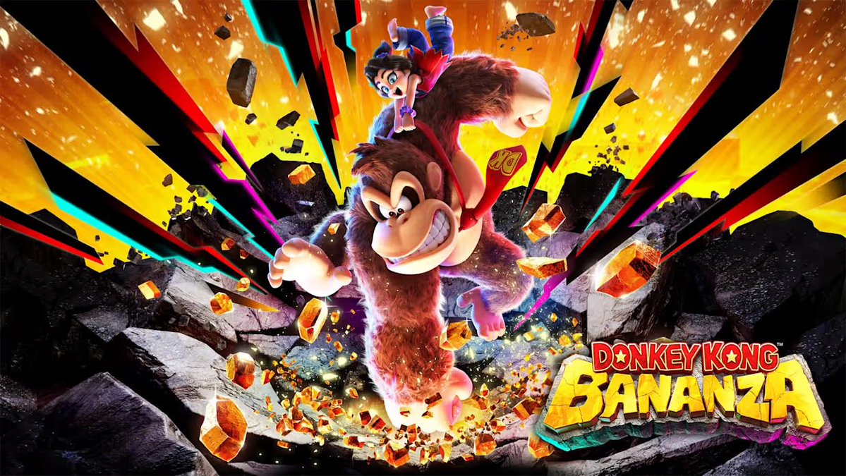 thegameawards's tweet image. Donkey Kong Bananza is now available for Nintendo Switch 2.