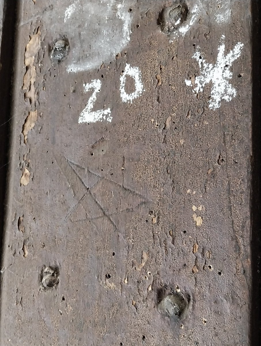 domestic_danger's tweet image. The C17 doorway of St Bartholomew's #church Yarnton (Oxfordshire) for #AdoorableThursday