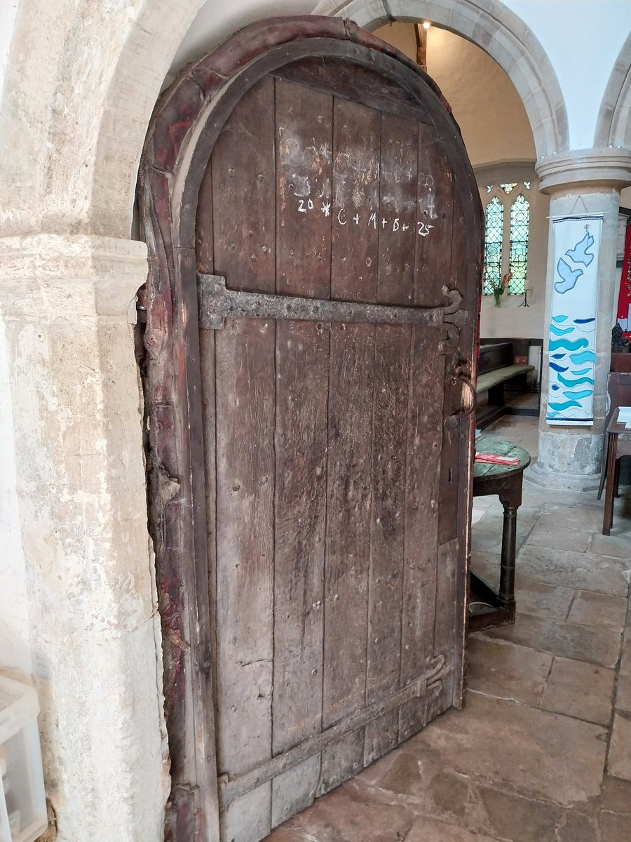 domestic_danger's tweet image. The C17 doorway of St Bartholomew's #church Yarnton (Oxfordshire) for #AdoorableThursday