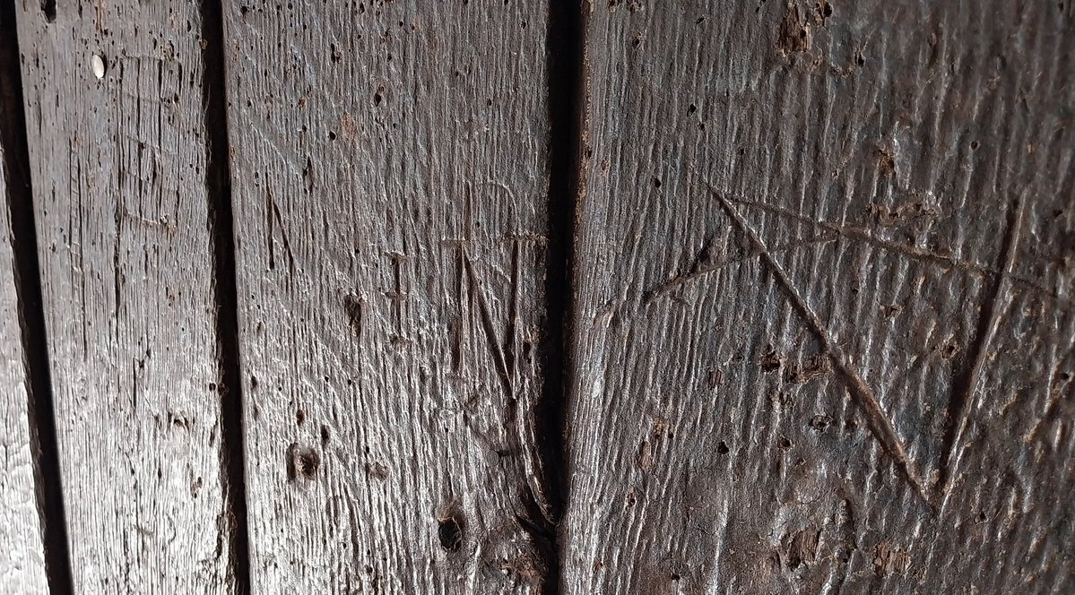 domestic_danger's tweet image. The C17 doorway of St Bartholomew's #church Yarnton (Oxfordshire) for #AdoorableThursday