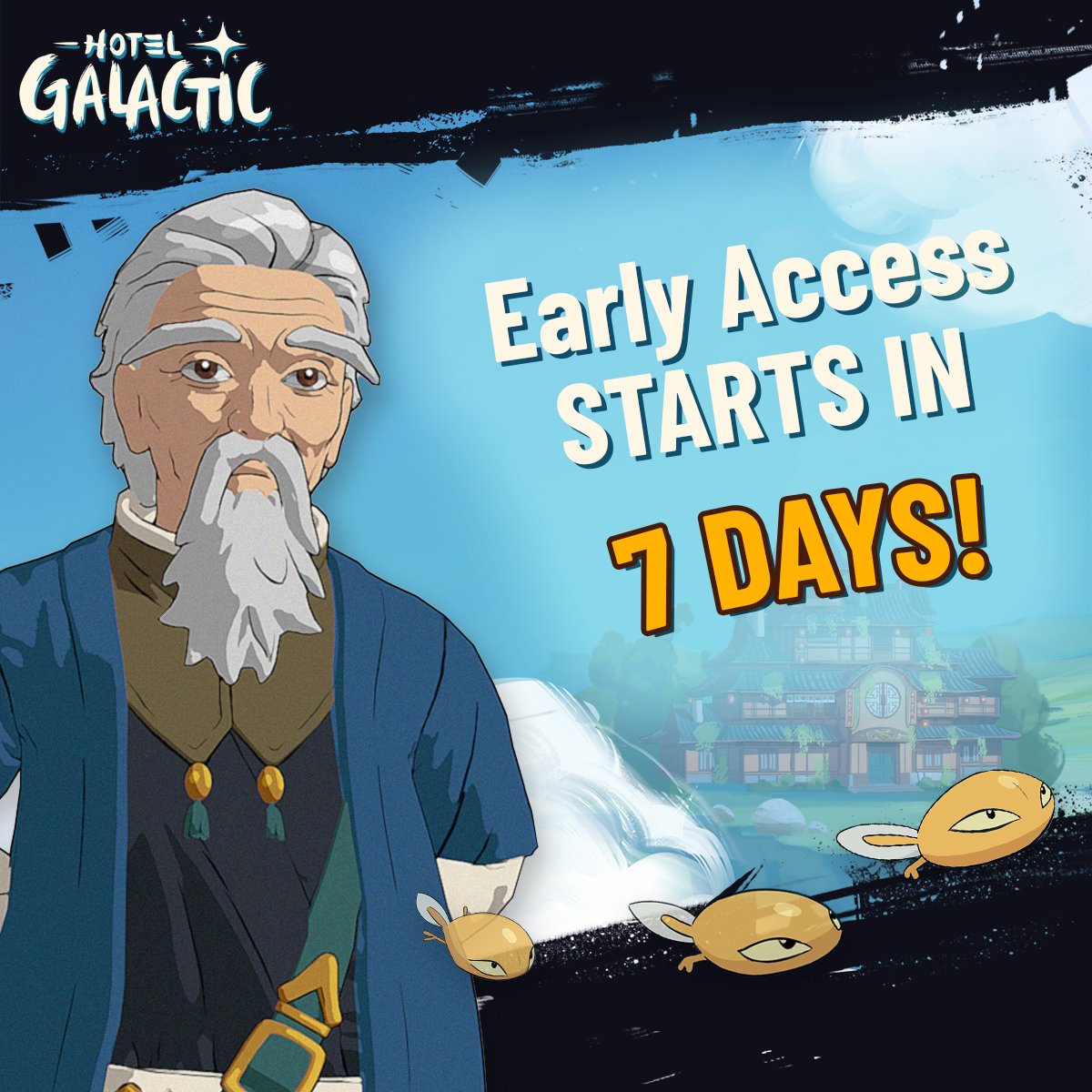 HotelGalactic's tweet image. Just 7 more days! Hotel Galactic is coming on July 24th! What kind of spoilers you want to see before the launch? 😀
#indiegames #releasecountdown #earlyaccess #cozygames #newgame