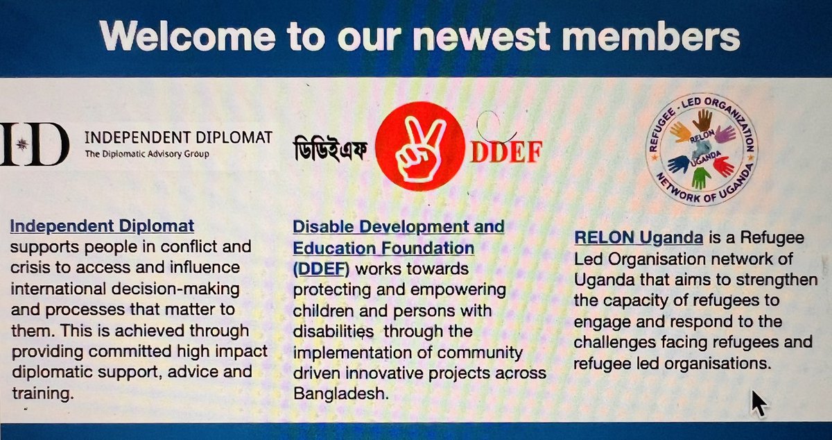 Refugee-Led Organization Network(RELON) (@relonuganda) on Twitter photo Exciting News!🌟
Dear RELON members and friends of #NGOs, we're proud to share that our membership with <a href="/ICVAnetwork/">ICVA | International Council of Voluntary Agencies</a> is officially approved as of July 9, 2025!
A big step forward in championing #RefugeeMeaningfulParticipation and the inclusion of refugee voices! #TogetherWeRise Exciting News!🌟
Dear RELON members and friends of #NGOs, we're proud to share that our membership with <a href="/ICVAnetwork/">ICVA | International Council of Voluntary Agencies</a> is officially approved as of July 9, 2025!
A big step forward in championing #RefugeeMeaningfulParticipation and the inclusion of refugee voices! #TogetherWeRise