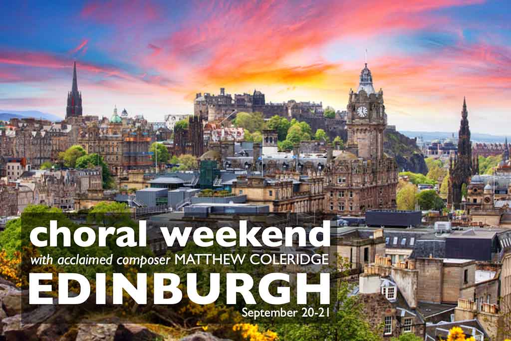 Chorallyco's tweet image. 🎶 Sing Matthew Coleridge’s Requiem in Edinburgh!
Join a special choral weekend on 20–21 Sept 2025, led by the composer himself and culminating in a concert at St Giles’ Cathedral on the Royal Mile.
chorally.co/c/performing-c…