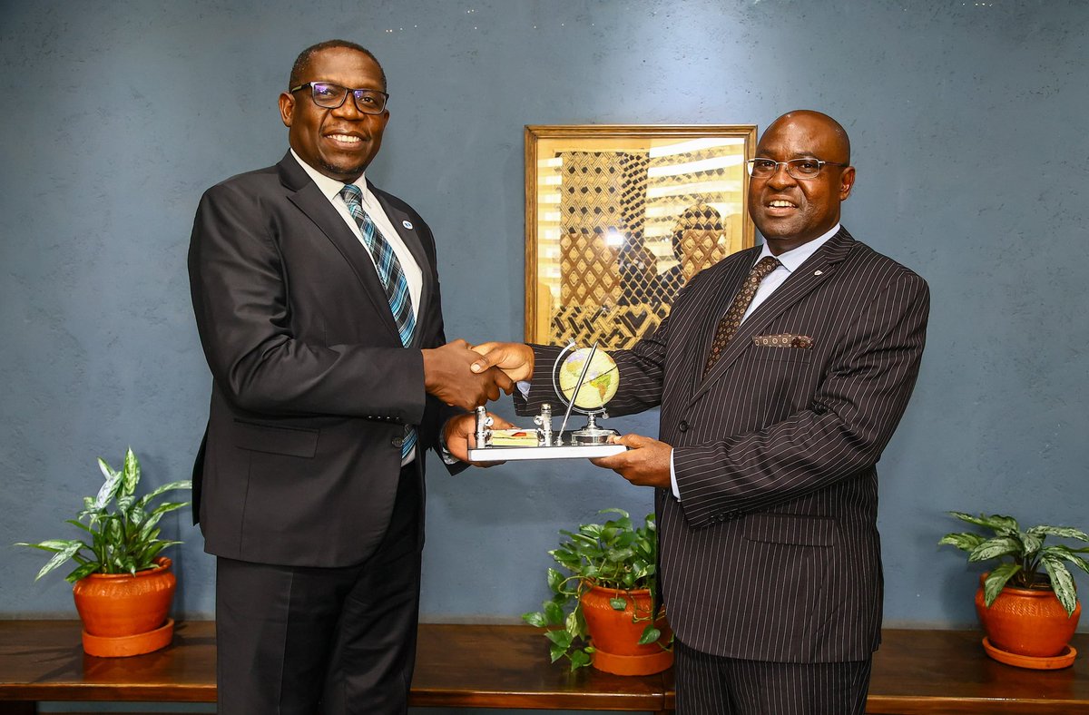 pattodera's tweet photo. Today, the Nuclear Power and Energy Agency CEO Justus Wabuyabo had a consultative meeting with Nation Media Group CEO Geoffrey Odundo on collaboration and partnership with Nation Media Group being the official Media Partner in a robust Stakeholder Engagement Framework. https://t.co/60LXHIUuGw