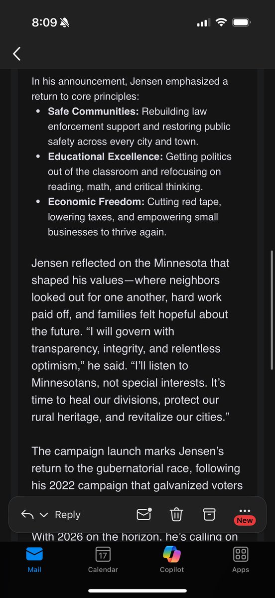 RyanFaircloth's tweet image. News: Former GOP gubernatorial nominee Scott Jensen announces 2026 run for governor.