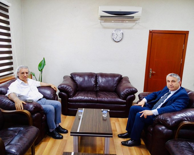 Kuşadası Kaymakamı Keklik, Abay’ı Ziyaret Etti